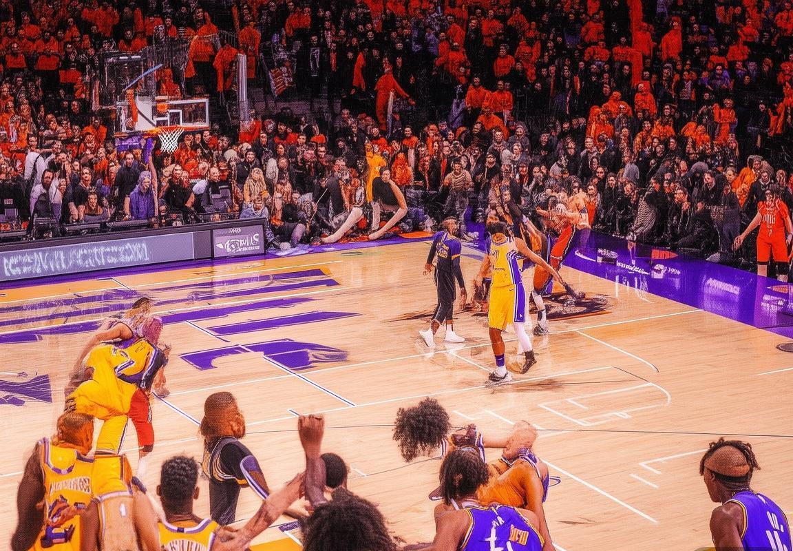 2018NBA湖人火箭巅峰对决：詹姆斯哈登对决全景回顾(图4)